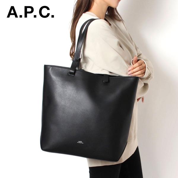 アーペーセー A.P.C. APC トートバッグ 黒 NINO H61863 A.P.C. 24AWモデル アーペーセー メンズ NINO トートバッグ【LZZ