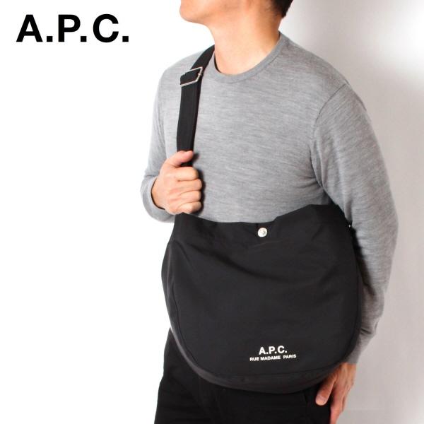 A.P.C.（アーペーセー） 25AWモデル メンズ JOURNAL ショルダーバッグ