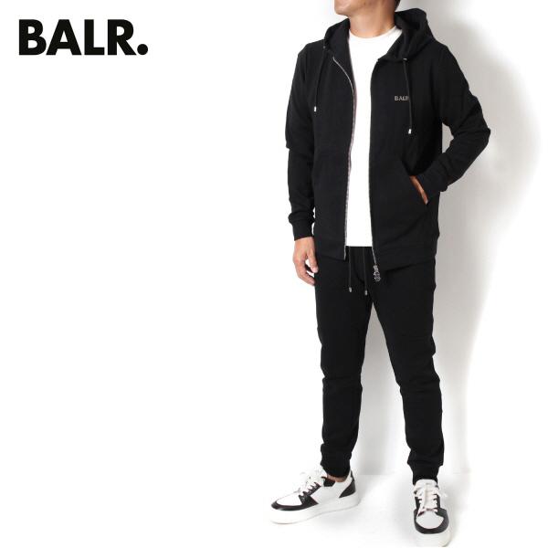 BALR.（ボーラー） 24AWモデル BALR. Q-SERIES ZIPパーカースウェット