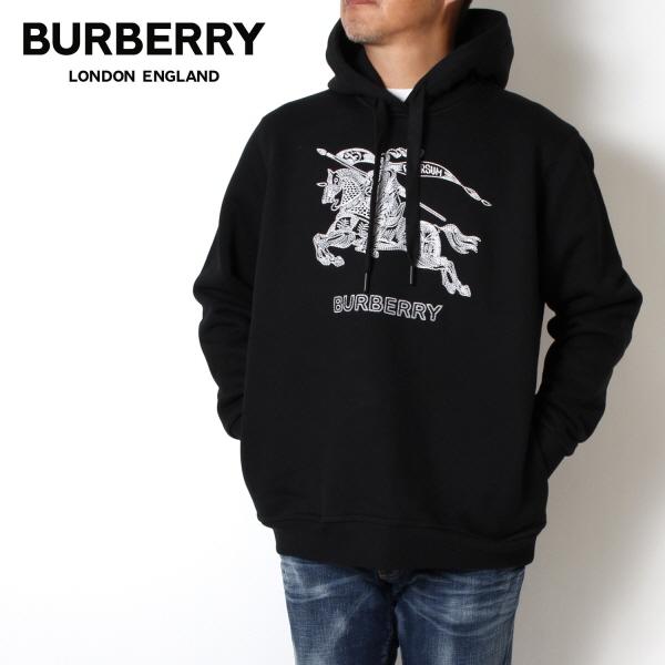 BURBERRY（バーバリー） BURBERRY DRAKE プルオーバーパーカー【BLACK