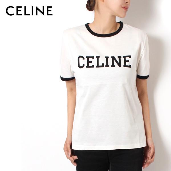 CELINE 25SSモデル セリーヌ レディース CELINEパッチ Tシャツ CELINE 25SSモデル セリーヌ レディース CELINEパッチ Tシャツ