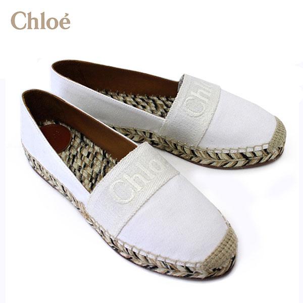 Chloe（クロエ） PIIA レディース エスパドリュース【101 WHITE