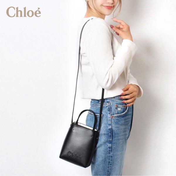 Chloe 24SSモデル クロエ SENSE マイクロトートバッグ【001 Chloe 24SSモデル クロエ SENSE マイクロトートバッグ【001