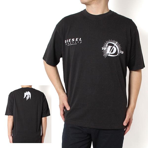 新品　ディーゼル　Tシャツ　XL　A23185　ブラック　日本未発売TBOGGY DIESEL（ディーゼル） 26SSモデル DIESEL Tシャツ T BOGGY V6