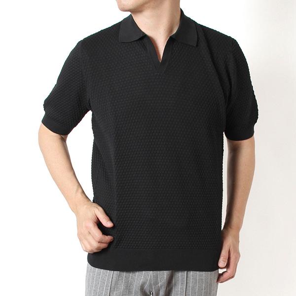 Gran Sasso（グランサッソ） 26SSモデル コットン スキッパーニット