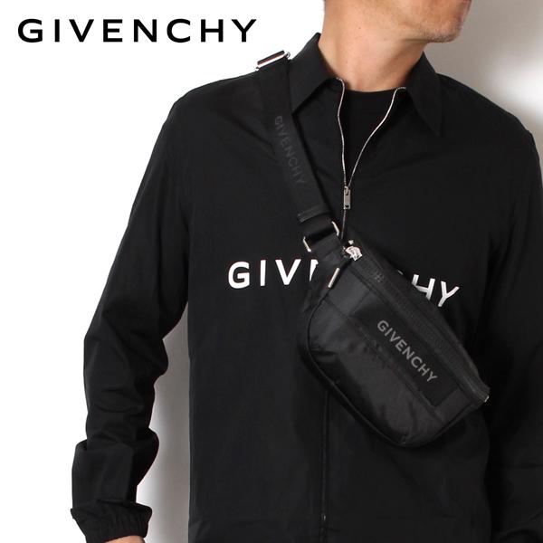 GIVENCHY ジバンシィ Gトレック ウエスト ボディバッグ【BLACK GIVENCHY ジバンシィ Gトレック ウエスト ボディバッグ【BLACK