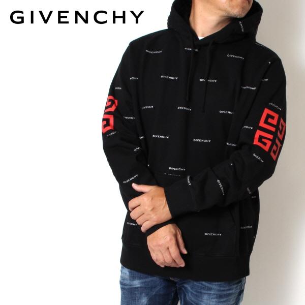 GIVENCHY（ジバンシィ） モノグラムインターシャ プルオーバーパーカー
