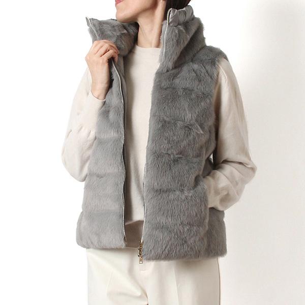 HERNO（ヘルノ） 25AWモデル レディース ショートヘアファー ダウン