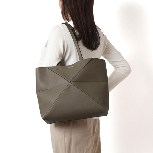 ロペ LOEWE（ロエベ） トートバッグ PUZZLE FOLD TOTE MEDIUM ベージュ