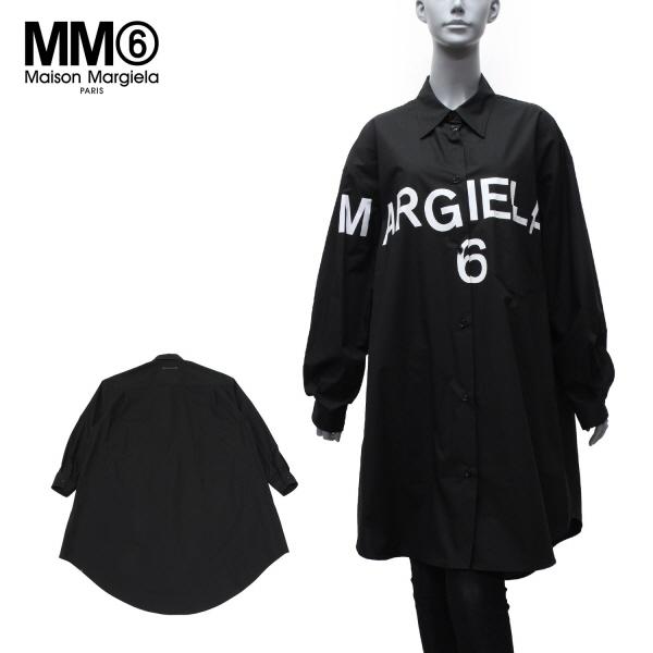 新品】MM6 MaisonMargiela オーバーサイズシャツドレス-