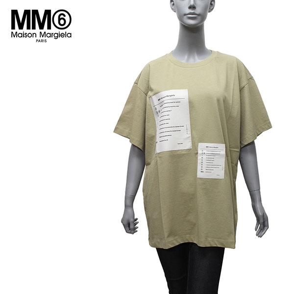 完売必須【税関/送料込】MM6 MAISON MARGIELA ★ パッチTシャツ MM6 エムエムシックス Maison Margiela ユニセックス メゾン