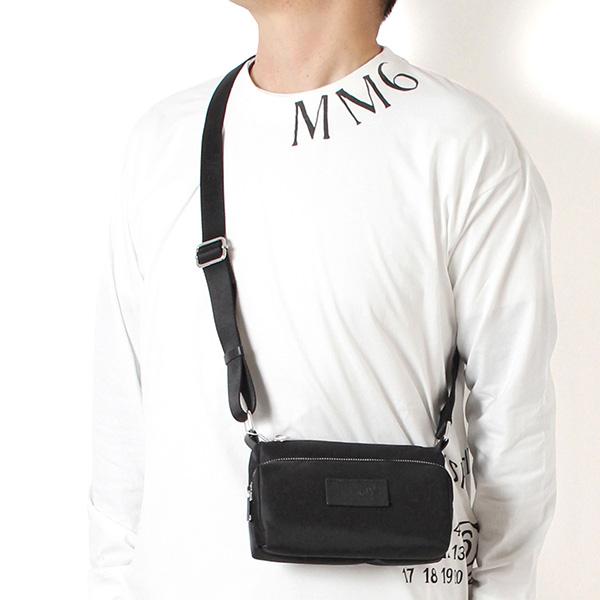 保存袋付✨製品カード付✨Maison Margiela ステッチ ボディバッグ MM6 KIDS エムエムシックス メゾンマルジェラ キッズ ボディバッグ