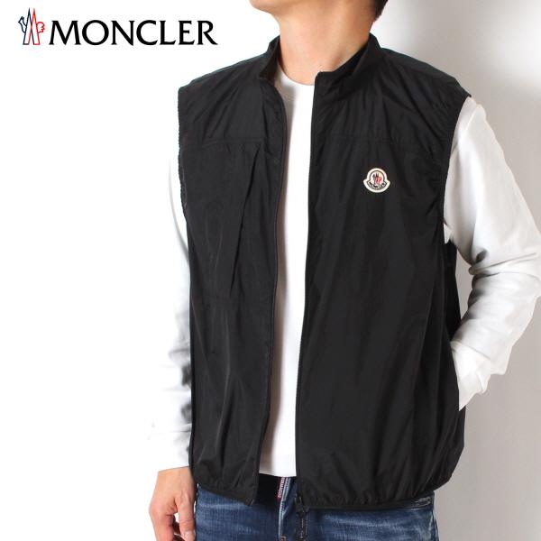 MONCLER（モンクレール） MONCLER ARASHI ワッペン付き ナイロンベスト