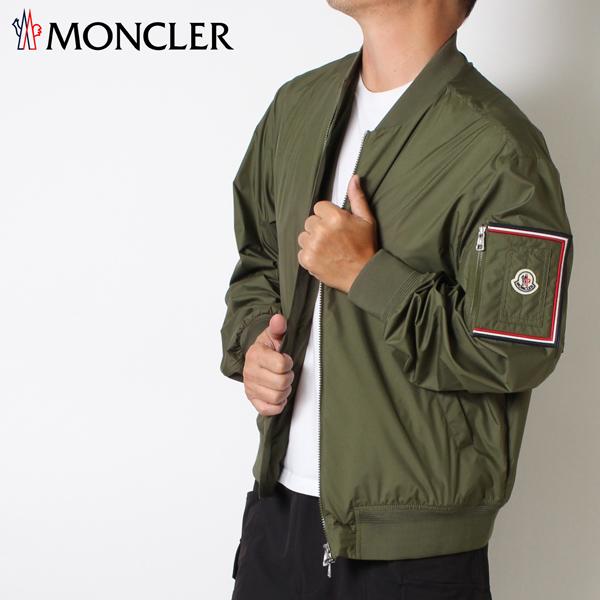 モンクレール MONCLER BHARANI メンズ ナイロン ボンバージャケット【カーキ】 1A00156 54A81  818/【2023SS】m-outer