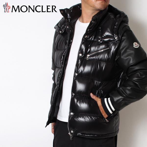 MONCLER（モンクレール） メンズ VERCORS スリーブレザー ダウン