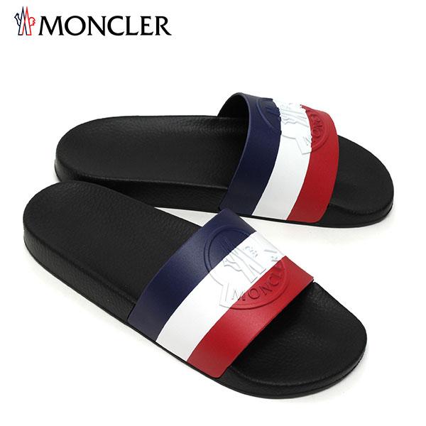 モンクレール MONCLER メンズ BASILE トリコロール シャワーサンダル