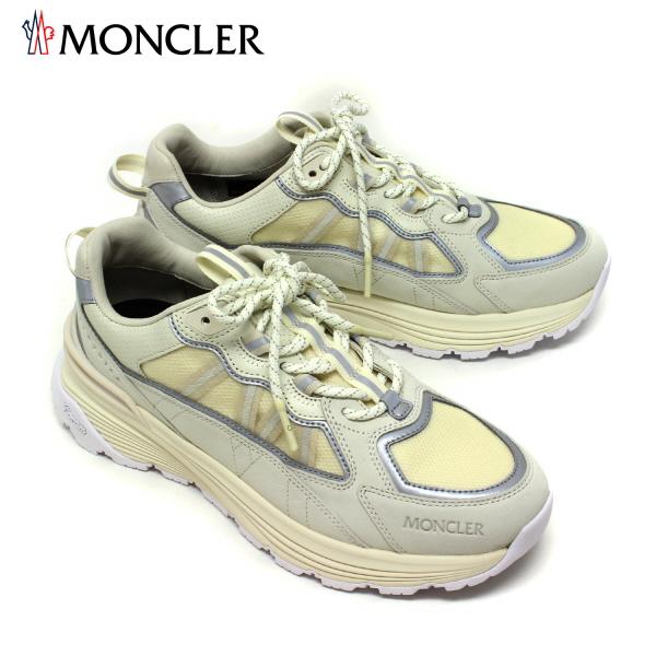MONCLER（モンクレール） LITE RUNNER スニーカー【クリーム(キナリ