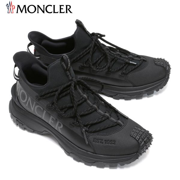 極美品✨モンクレール　メンズ　スニーカー　Trailgrip Lite2 黒 MONCLER（モンクレール） メンズ TRAILGRIP LITE 2 スニーカー