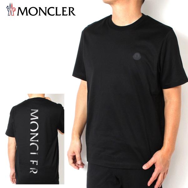 MONCLER 25SSモデル モンクレール コットンピケ切替 半袖Tシャツ MONCLER 25SSモデル モンクレール コットンピケ切替 半袖Tシャツ