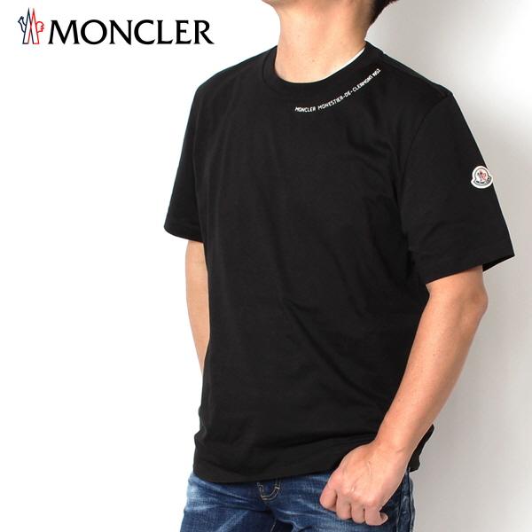 MONCLER 25SSモデル モンクレール ネックライン ロゴレタリング
