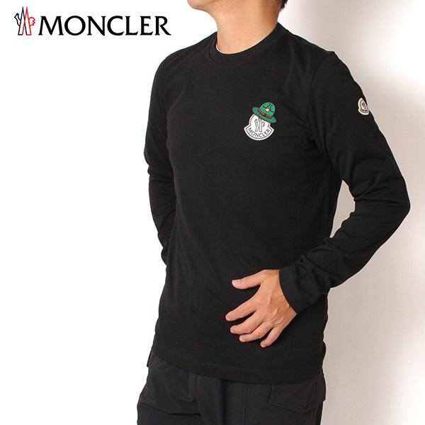 MONCLER 25AWモデル モンクレール ハットワッペン 長袖Tシャツ