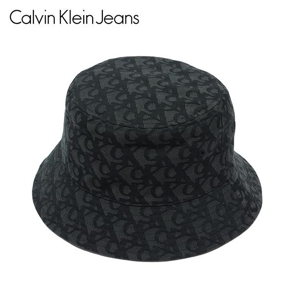 カルバンクライン   刺しゅう バケットハット Calvin Klein カルバンクライン LOGO JACQUARD BUCKETHAT