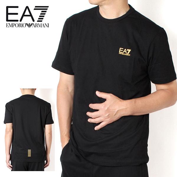エンポリオアルマーニ Tシャツ EMPORIO ARMANI エンポリオアルマーニ ストレッチ 胸ロゴ クルーネック
