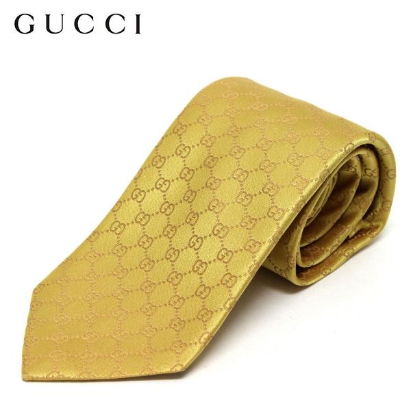 GUCCI グッチ ネクタイ necktie【イエロー】 456520 4B002 7176 GUCCI グッチ ネクタイ necktie【イエロー】 456520 4B002 7176
