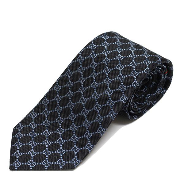 GUCCI（グッチ） GUCCI AREND ネクタイ Necktie【ネイビー】 456522