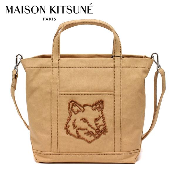 メゾンキツネ　トートバッグ MAISON KITSUNE メゾンキツネ トートバッグ レディース メンズ
