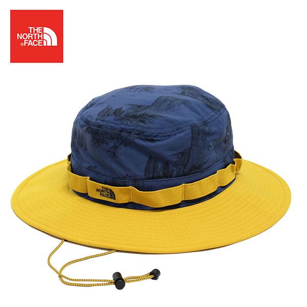 THE NORTH FACE 青いハット THE NORTH FACE HORIZON HAT スーパーソニックブルーxブラック