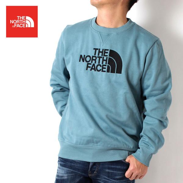 THE NORTH FACE（ザ ノースフェイス） メンズ M DREW PEAK CREW ロゴ 