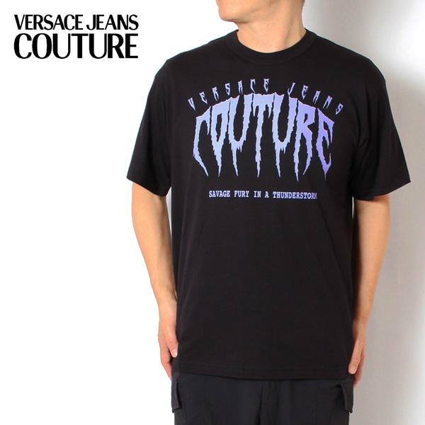 VERSACE JEANS COUTURE ヴェルサーチ レギュラーフィット Tシャツ