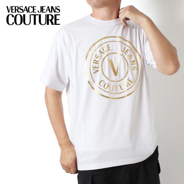 VERSACE JEANS COUTURE ヴェルサーチ レギュラーフィット Tシャツ