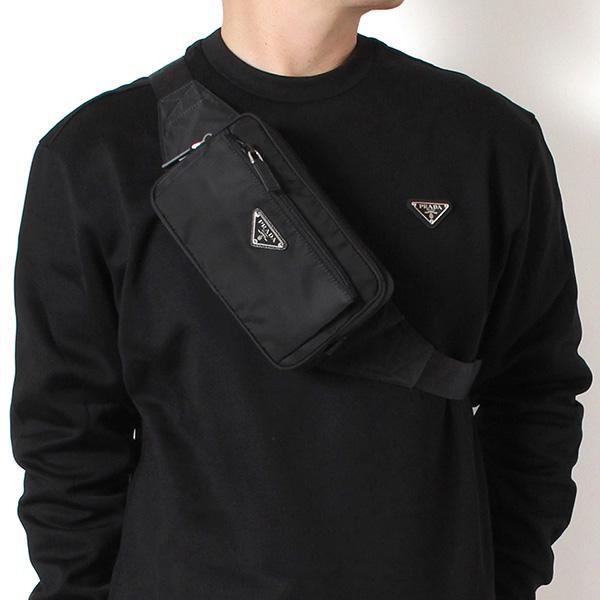 PRADA（プラダ） 25AWモデル メンズ Re Nylon x サフィアーノレザー