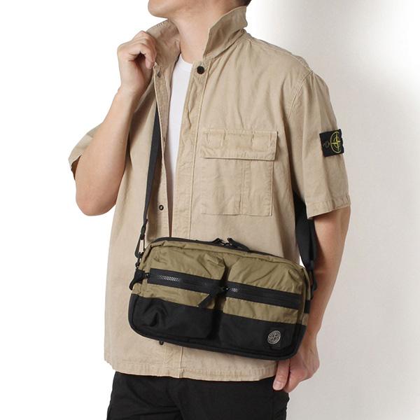 最終値下げ新品未使用ストーンアイランドラックサックバッグstone  STONE ISLAND（ストーン アイランド） 26SSモデル コンパスパッチ