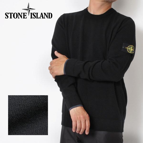ストーンアイランド STONE ISLAND ハイゲージ ストレッチウール クルー 