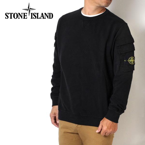 ストーンアイランド STONE ISLAND バッジワッペン付き アームポケット 