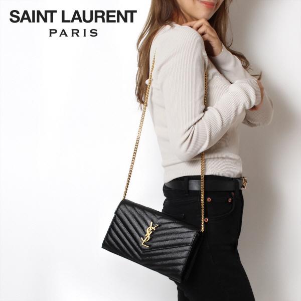 サンローラン SAINT LAURENT モノグラムYSL チェーンウォレット バッグ 