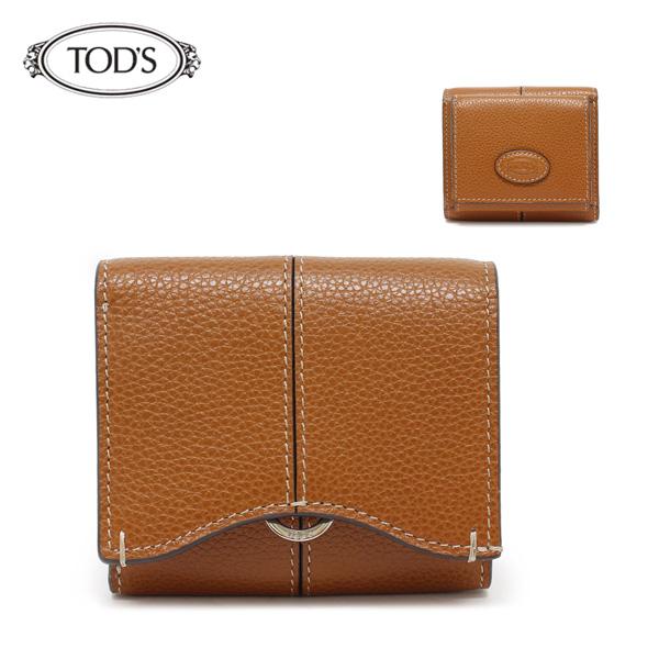 新品 TOD'S トッズ カーフ レザーキーホルダー ブラウン