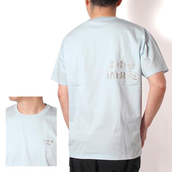 TATRAS（タトラス） 26SSモデル メンズ NUNKI ヌンキ Tシャツ【SAX