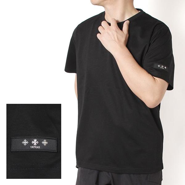 TATRAS（タトラス） 26SSモデル メンズ CIALO チアーロ Tシャツ【BLACK