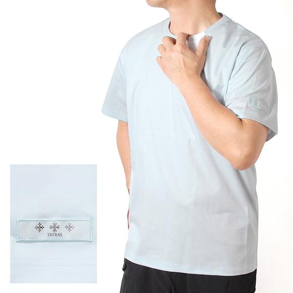 TATRAS（タトラス） 26SSモデル メンズ CIALO チアーロ Tシャツ【SAX