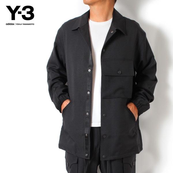 Y-3 ワイスリー ヨウジヤマモト コーチジャケット FJ0322 ブラック Y-3 ワイスリー ヨウジヤマモト コーチジャケット FJ0322