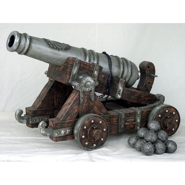 パイレーツキャノン（海賊大砲）・等身大フィギュア ※この商品は別途