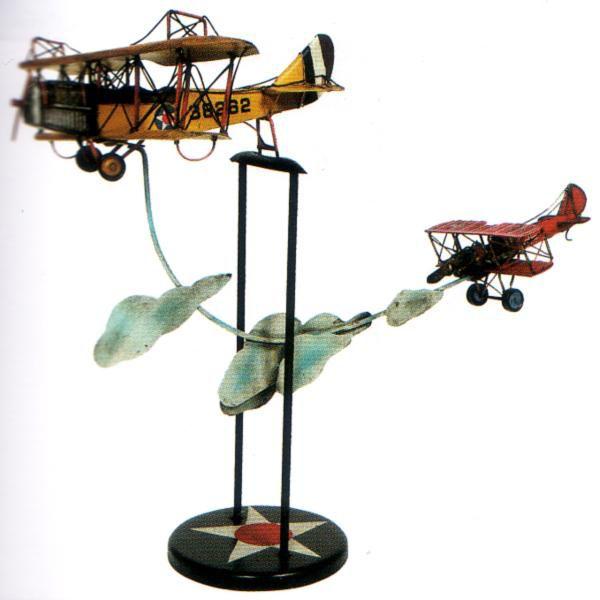 楽天市場】ブリキ おもちゃ トライプレイン（ドイツ軍複葉機）翼長18cm