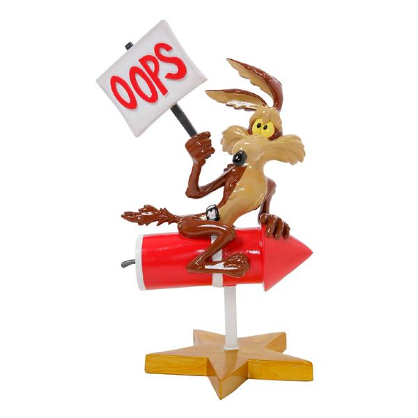 ワイリー・コヨーテ フィギュア 約20cm Dakin Looney Tunes “Wile E. Coyote” Figure ワイリーコヨーテ