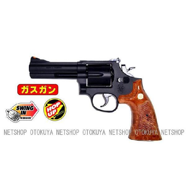 ガスガン リボルバー S&W M586 357マグナム 4インチ HOPUP （No.7