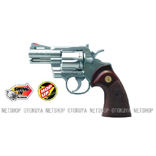 クラウンモデル エアガン リボルバー コルトパイソン 357 クラウンモデル エアガン リボルバー コルトパイソン 357