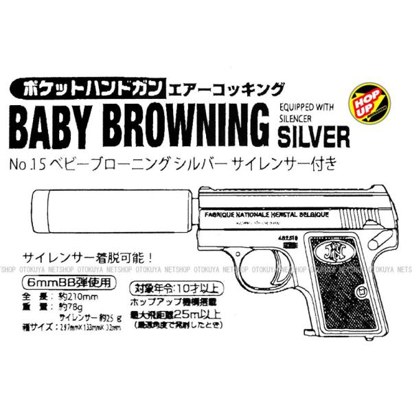 GAK |PbgnhK BABY BROWNING Vo[ TCT[t HOPUP iNo.15j